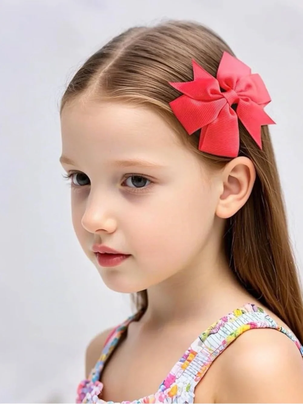 🎀40Pc Boutique Grosgrain Ribbon Hair Bow Set🎀  ~Girls 3”